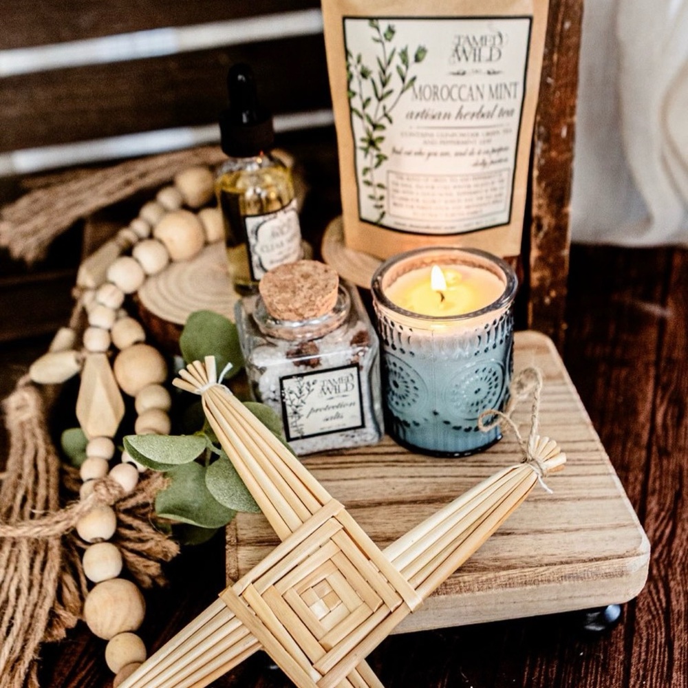 Tamed Wild Monthly Box (4 witchy items)💎🕯️🍵🧹✨